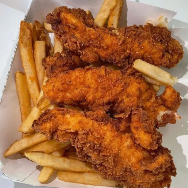 10 Pcs Chicken And 4 Fries