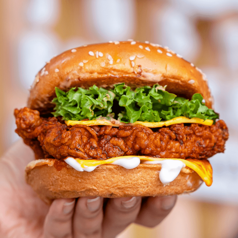 BBQ Box Fillet Burger
