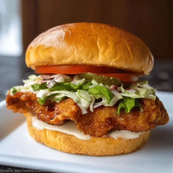 Spicy Chicken Fillet Burger