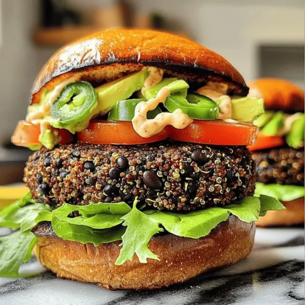 Spicy Bean Burger Meal